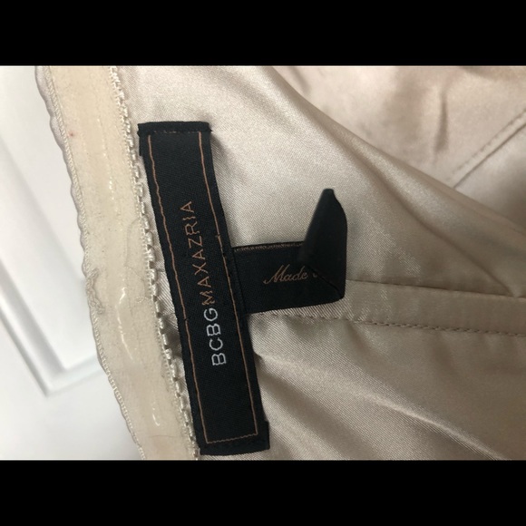 BCBG strapless dress in light gray - Picture 5 of 6